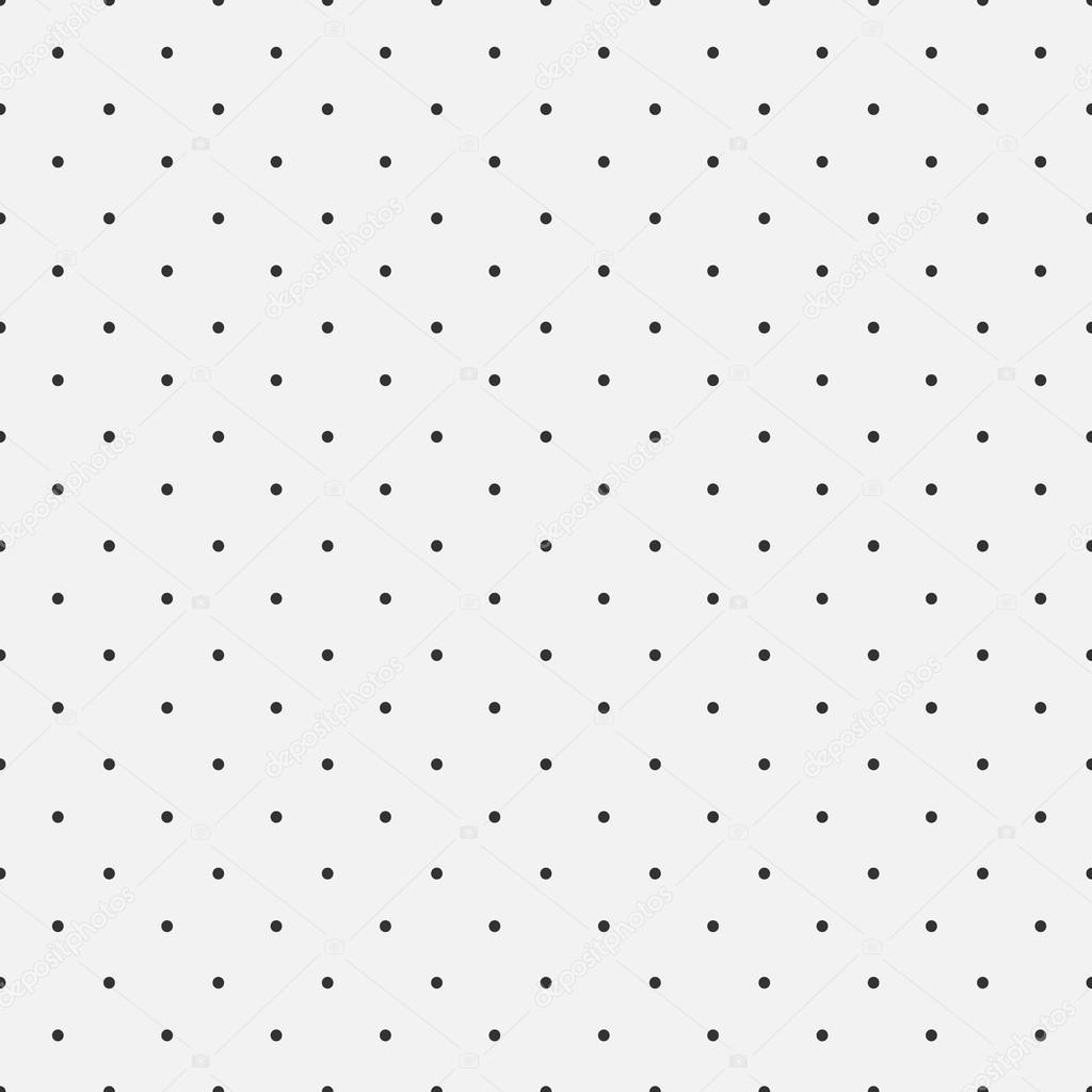 Simple dot pattern, seamless vector background