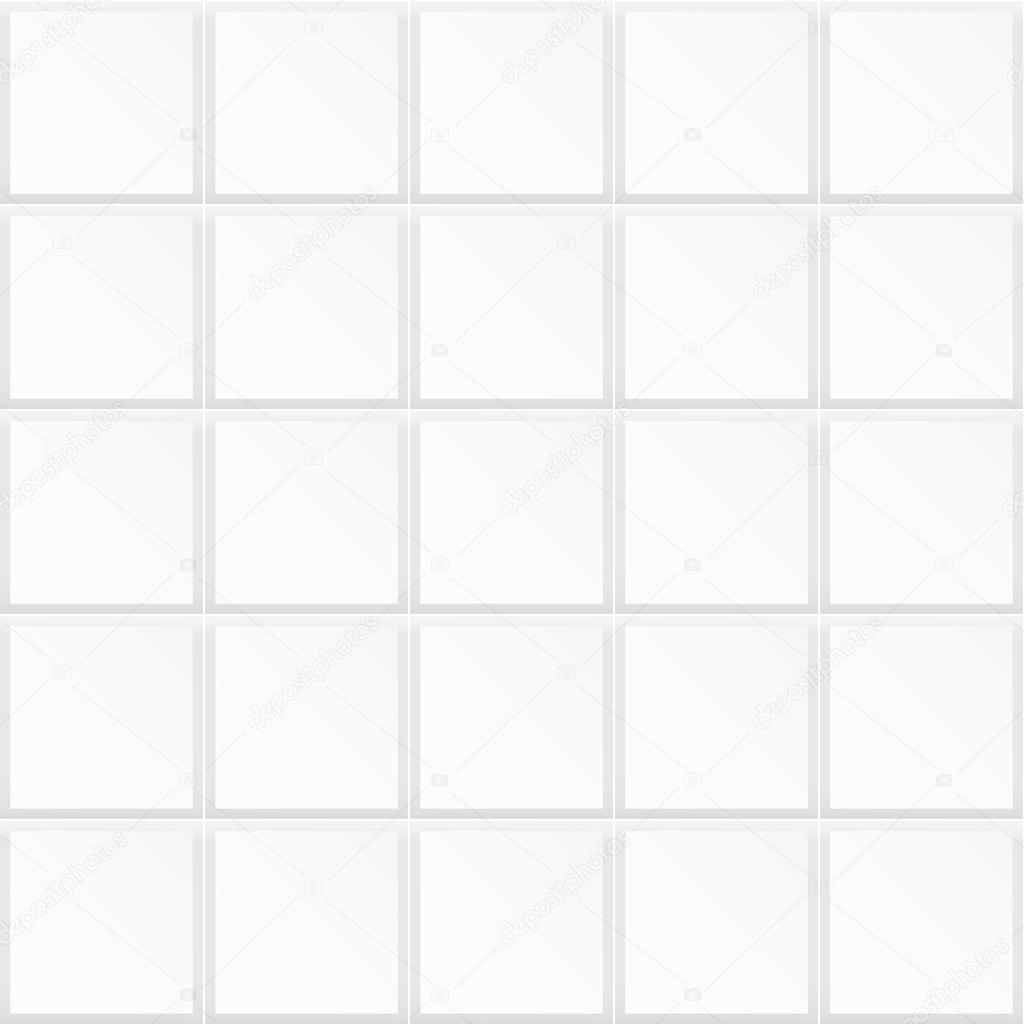 Blanco baldosa textura, transparente — Vector de stock © Sheunw #57112127