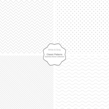 Klasik gri desenleri