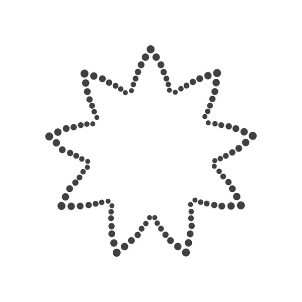 抽象点線のデザイン要素 — ストックベクタ