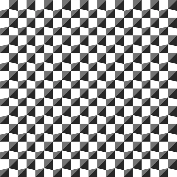 Svart och vitt rutig mönster — Stock vektor