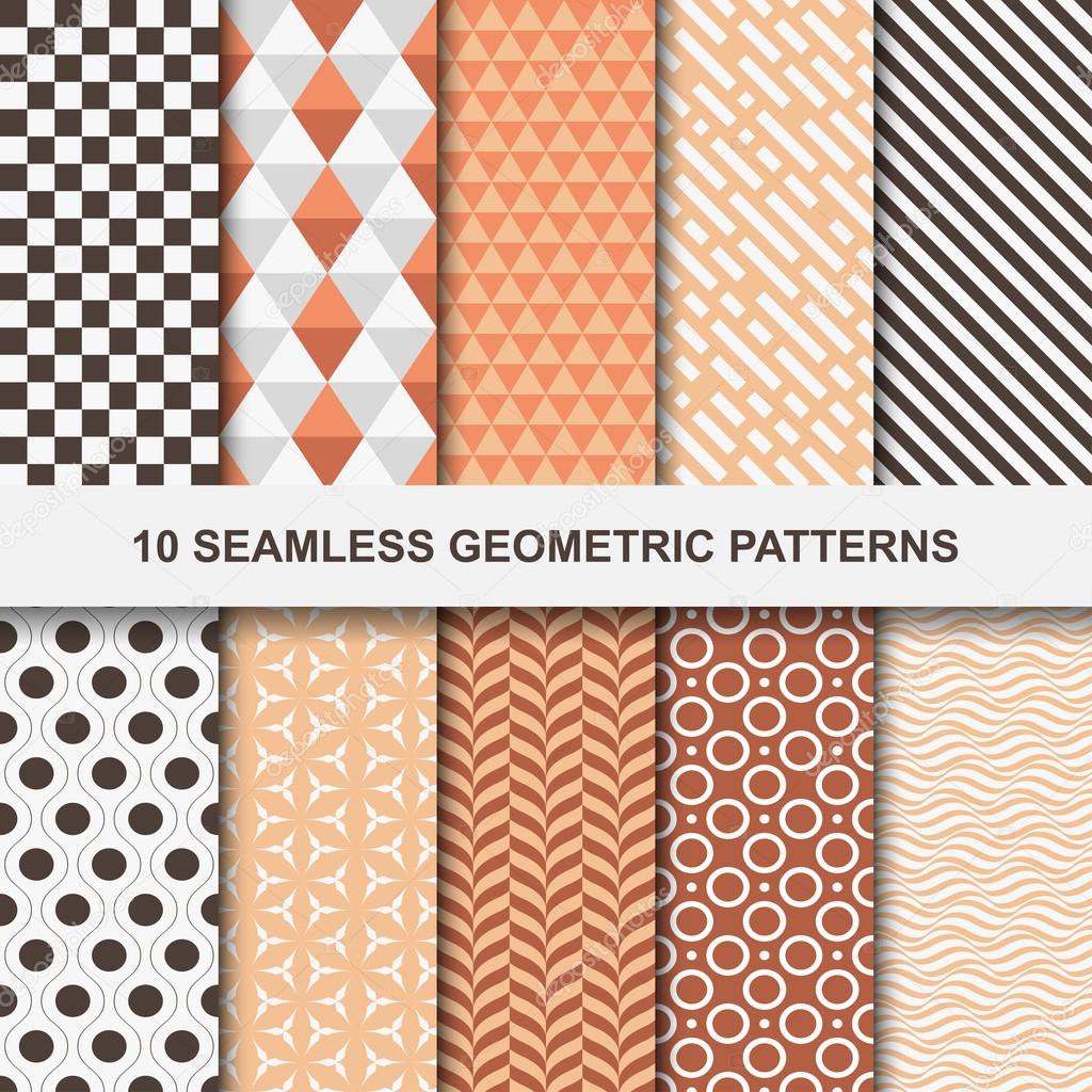 Modern geometric patterns