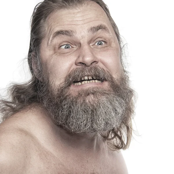 Portrait of a man with a beard — Stock Photo, Image