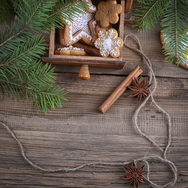 Bodegón espíritu navideño — Foto de Stock