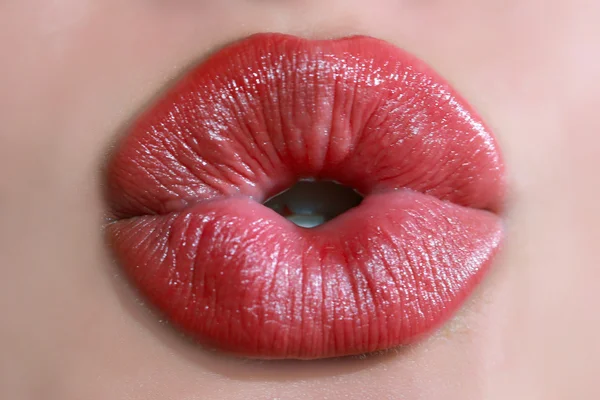 Piękne usta sexy — Zdjęcie stockowe