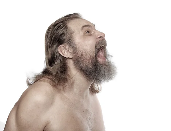 Retrato de un hombre con barba —  Fotos de Stock