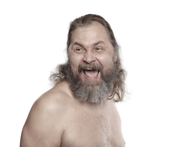 Retrato de un hombre con barba — Foto de Stock