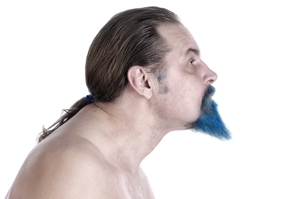 Portrait of   Bluebeard — Stock Photo, Image