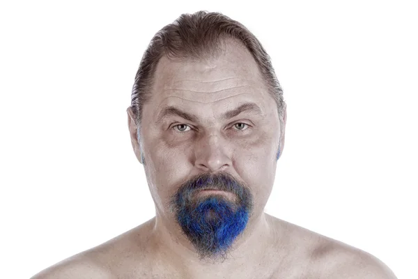 Portrait of   Bluebeard — Stock Photo, Image