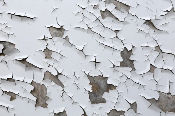 Textury cracked bílé barvy — Stock fotografie