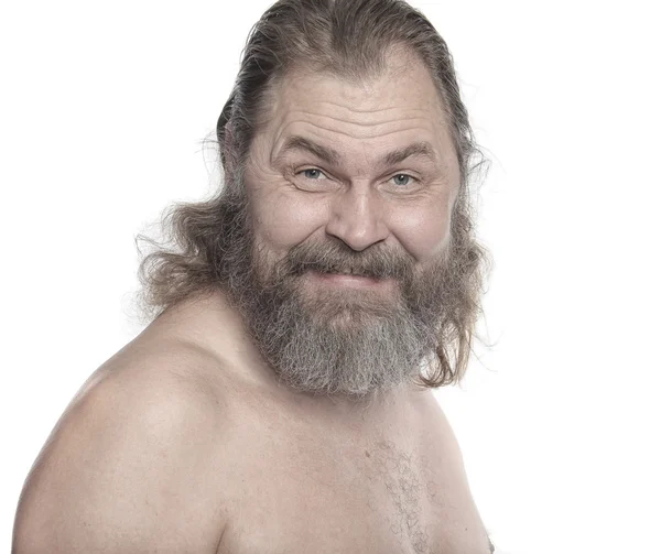 Retrato de un hombre con barba — Foto de Stock