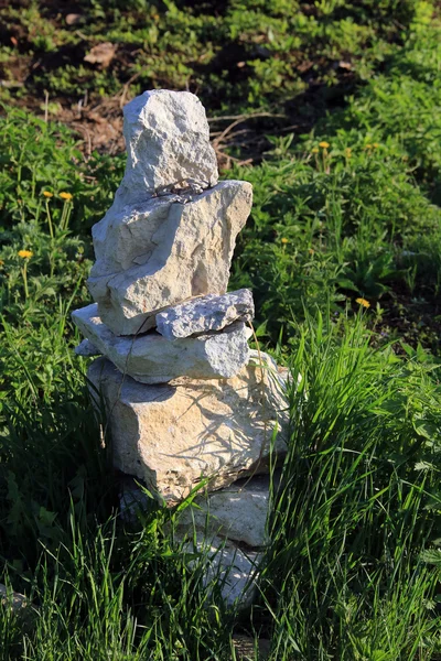 Zen tornet av naturlig sten — Stockfoto