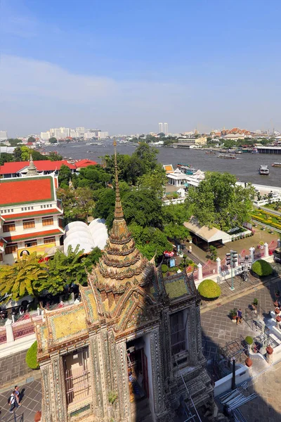 Бангкок Таиланд Декабря 2014 Года Храм Ват Арун Храм Рассвета — стоковое фото
