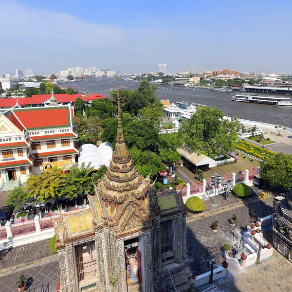 Bangkok Thailand December 2014 Wat Arun Temple Dawn Temple Derives — Stock Photo, Image