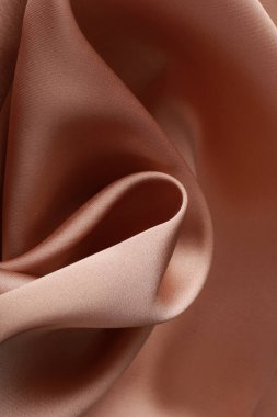 saten kumaş krem renk stüdyosunun makro dokusu