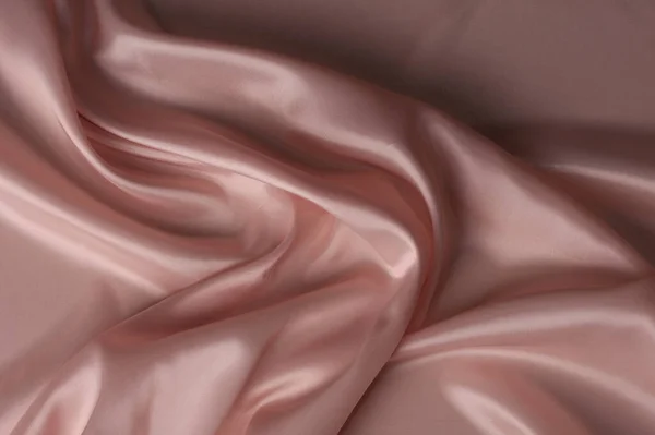 Textura Macro Estúdio Dobras Chiffon Rosa — Fotografia de Stock