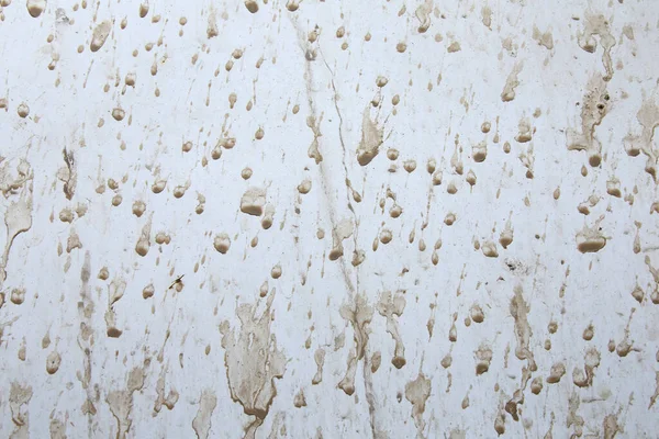 Macro Texture Drops Mud White Background — Stock Photo, Image