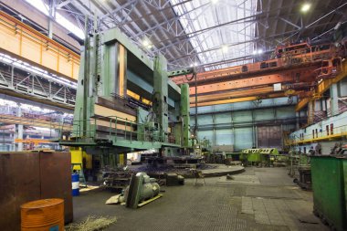 Ekaterinburg, Rusya - 01 Şubat 2013: 1 Şubat 2013 'te fabrika ağır mühendisliği 