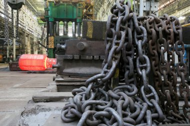 Ekaterinburg, Rusya - 01 Şubat 2013: 1 Şubat 2013 'te fabrika ağır mühendisliği 