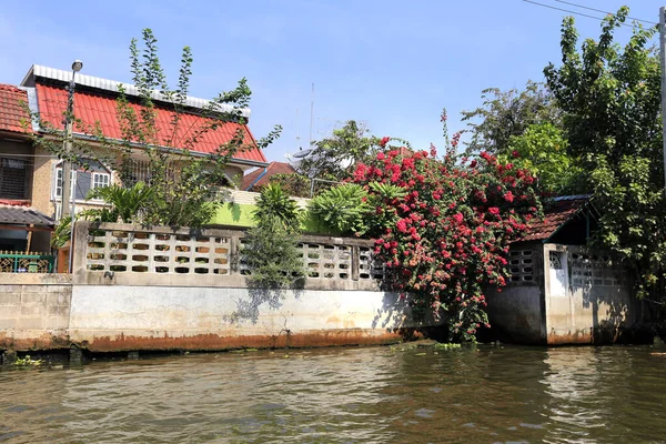 Bangkok Thailand Dezember 2014 Bootsfahrt Auf Dem Fluss Chao Phraya — Stockfoto