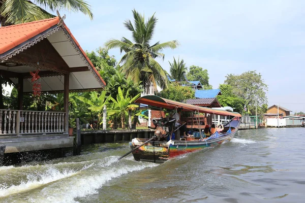 Bangkok Thailand December 2014 Csónakázás Chao Phraya Folyón December 2014 — Stock Fotó