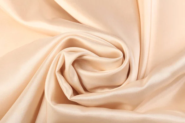 Macro Textura Suave Creme Pálido Estúdio Seda — Fotografia de Stock