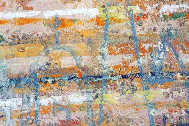 bir sanatçının paleti