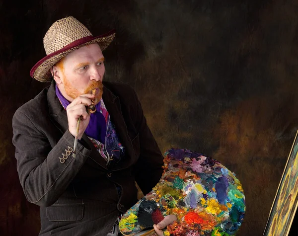 Vincent van Gogh retrato de dedicación — Foto de Stock