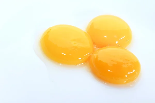 Żółtka jaj — Zdjęcie stockowe