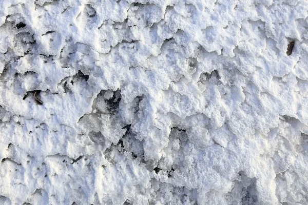 Textura da neve — Fotografia de Stock