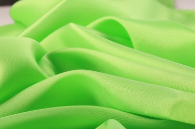 yumuşak yeşil saten