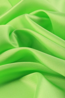 yumuşak yeşil saten