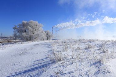 Kışın Hidroelektrik Santrali