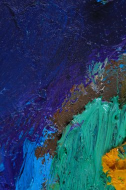 Sanatçının paleti