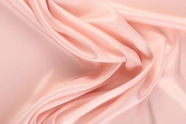 Pieghe chiffon rosa — Foto Stock