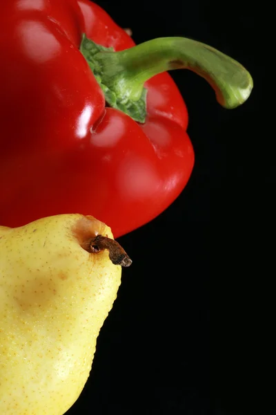 Pera, manzana y pimiento dulce — Foto de Stock