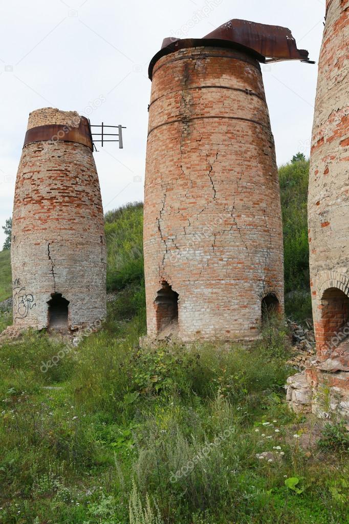 old smelter brick