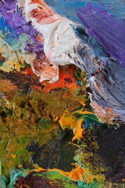 Sanatçının paleti