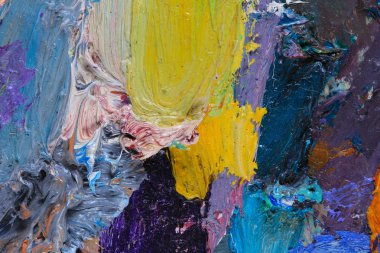 Sanatçının paleti