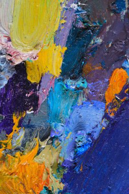 Sanatçının paleti