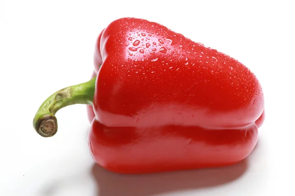 Aptitretande röd paprika — Stockfoto