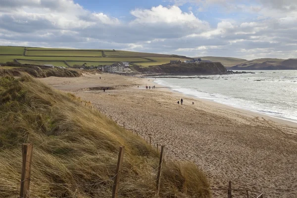 Thurlestone Bay, Devon, England — Stockfoto