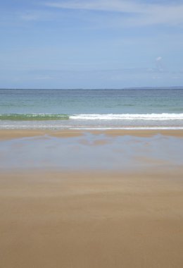 Sakin deniz arka plan