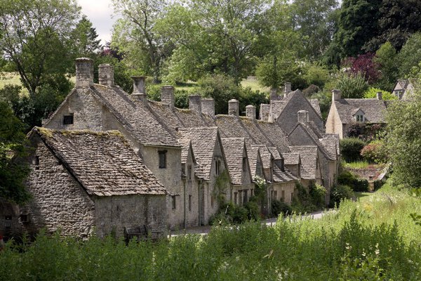 Arlington Row, Bibury, Gloucestershire, England