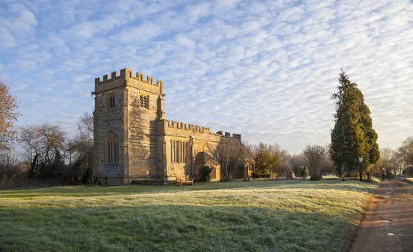 Kyrkan på Weston on Avon, Warwickshire, England — Stockfoto