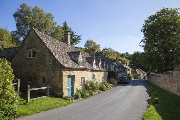 Cotswold villaggio di Snowshill, Gloucestershire, Inghilterra — Foto Stock