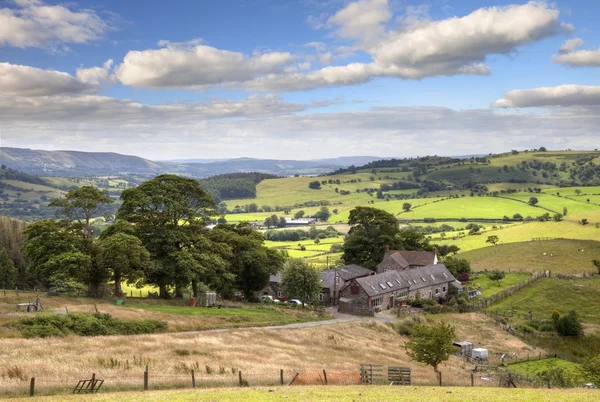 Ferme à Stiperstones, Shropshire, Angleterre — Photo