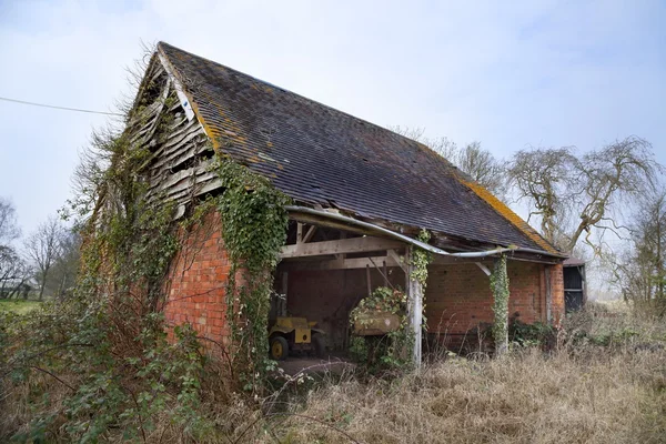 Velho celeiro, Worcestershire, Inglaterra — Fotografia de Stock