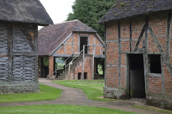 Starej stodoły Worcestershire, Anglia — Zdjęcie stockowe