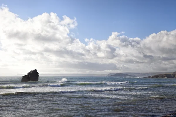 Thurlestone Bay, Devon — Stockfoto